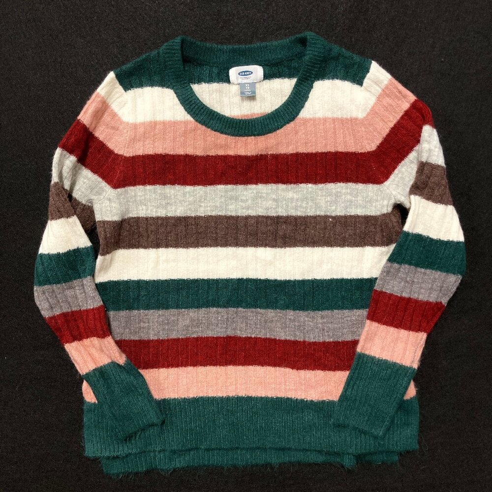 Women's Old Navy Sweater Size XS Petite Striped